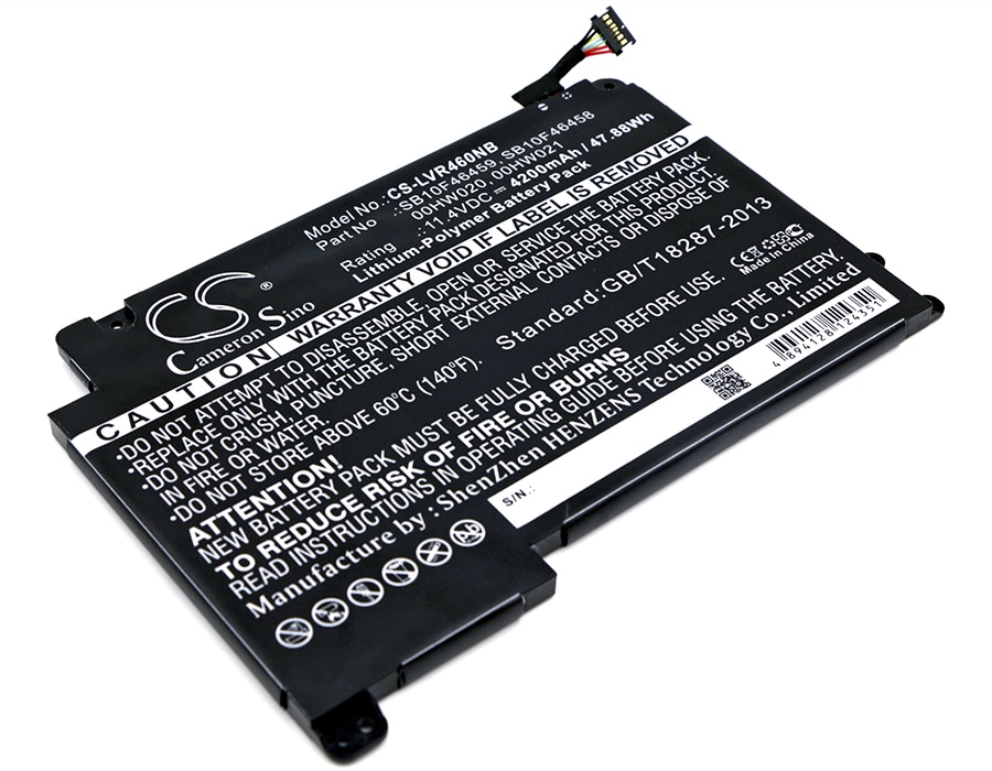 Batteri til bærbar PC for Lenovo ThinkPad Yoga 460 og andre.