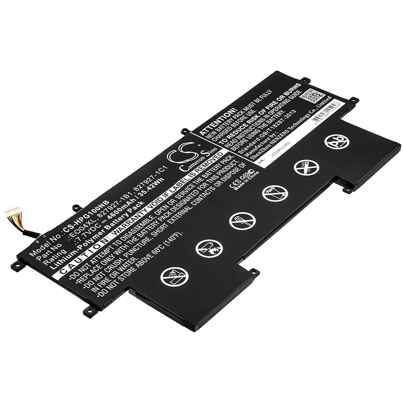Batteri til bærbar PC for HP EliteBook Folio G1, EliteBook Folio G1 1EN92ES og andre