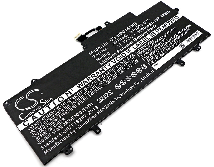 Batteri til bærbar PC for HP Chromebook 14 G4, Chromebook 14", 14-AK010NR og andre.