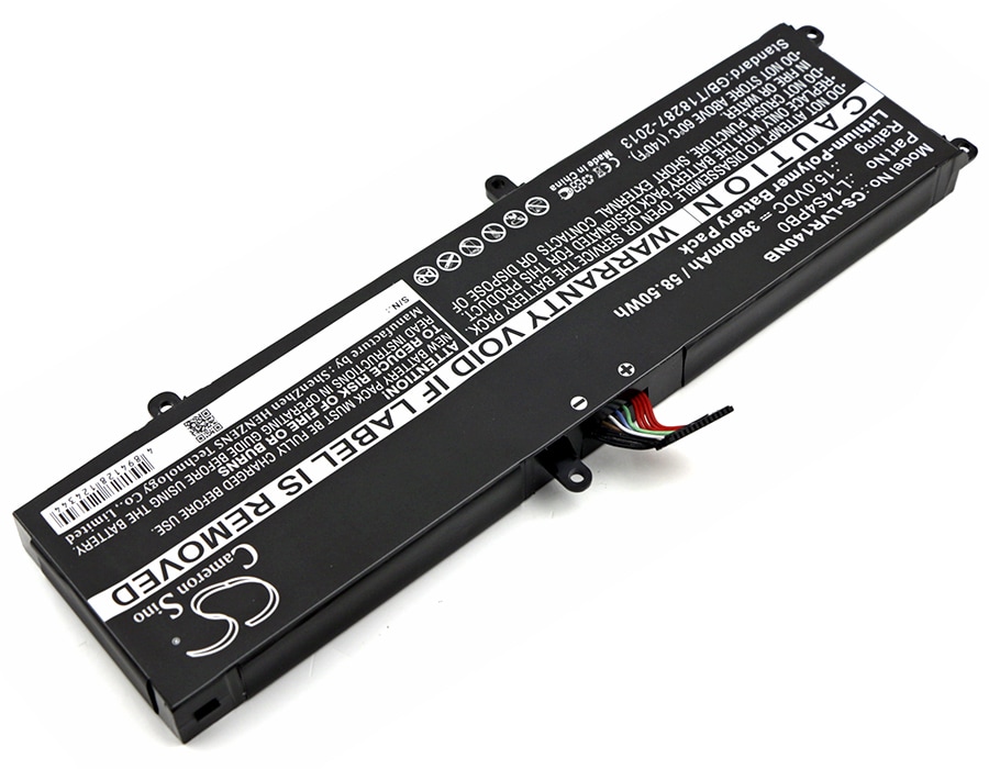 Batteri til bærbar PC for Lenovo Savers 14, Rescuer 15-ISK-I7 og andre.