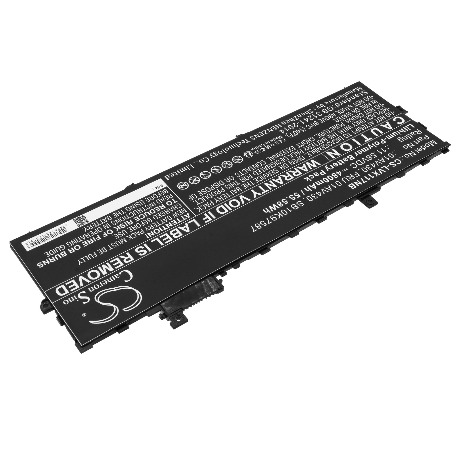 Batteri til bærbar PC, Lenovo ThinkPad X1 Carbon 2017 m.fl. / batteri / celle
