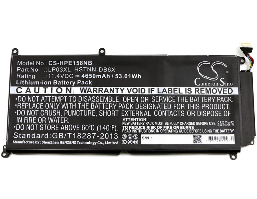 Batteri til bærbar PC for HP Envy 15-AE015TX, N1V47PA, Envy 15-AE016TX og andre