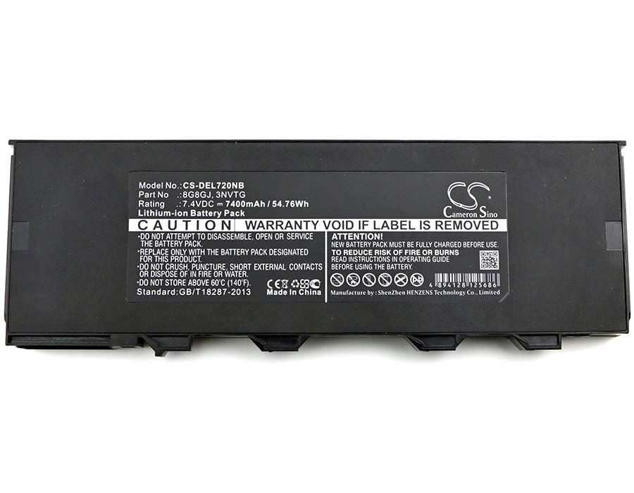 Batteri til bærbar PC for DELL Latitude 7204, Latitude 7214 Rugged Extreme og andre.