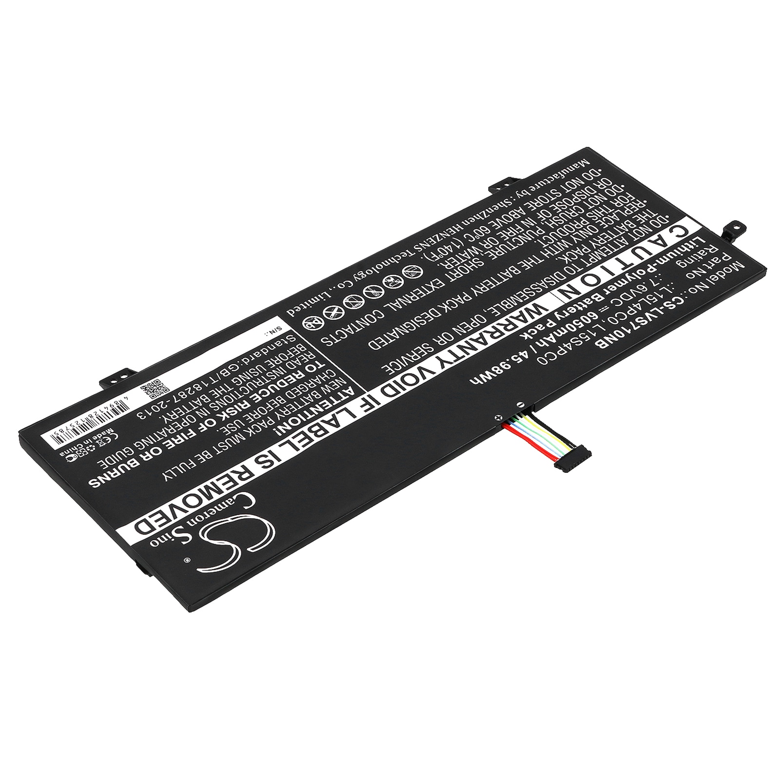 Batteri til bærbar PC for Lenovo IdeaPad 710S, IdeaPad 710S-13ISK og andre.