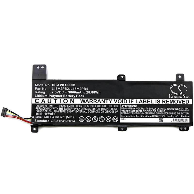 Batteri til bærbar PC for Lenovo Chromebook 100s, Ideapad 310 14ISK og andre.
