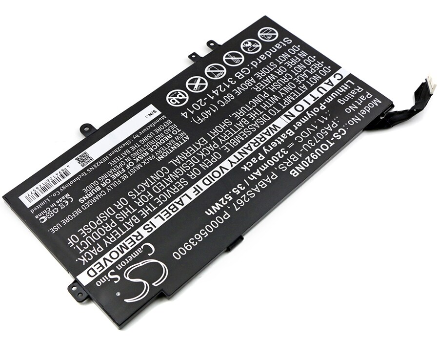 Batteri til bærbar PC for Toshiba Satellite U925t, Satellite U920t og andre.