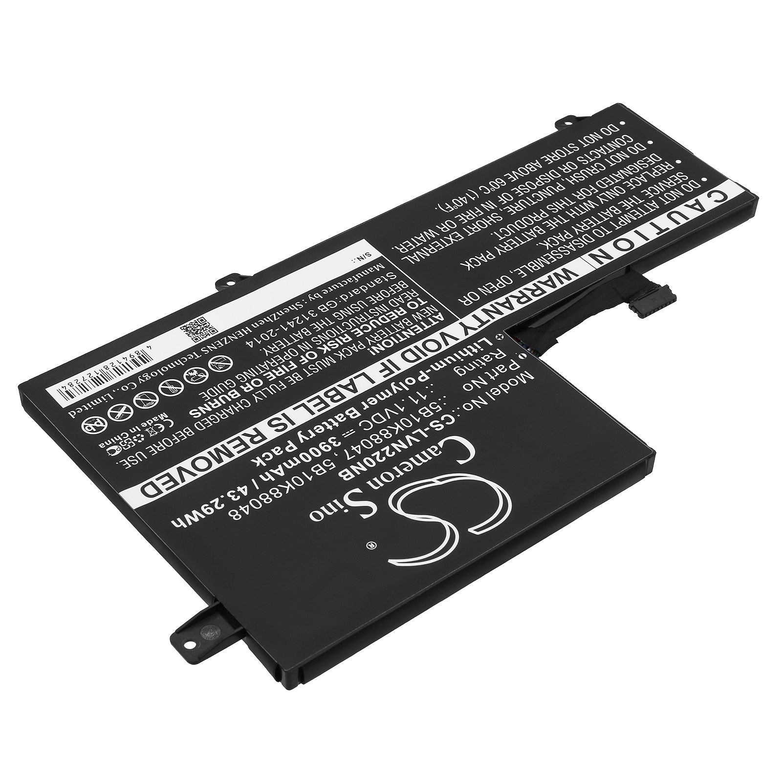 Batteri til bærbar PC for Lenovo N22 Chromebook, Chromebook N22-20 og andre.