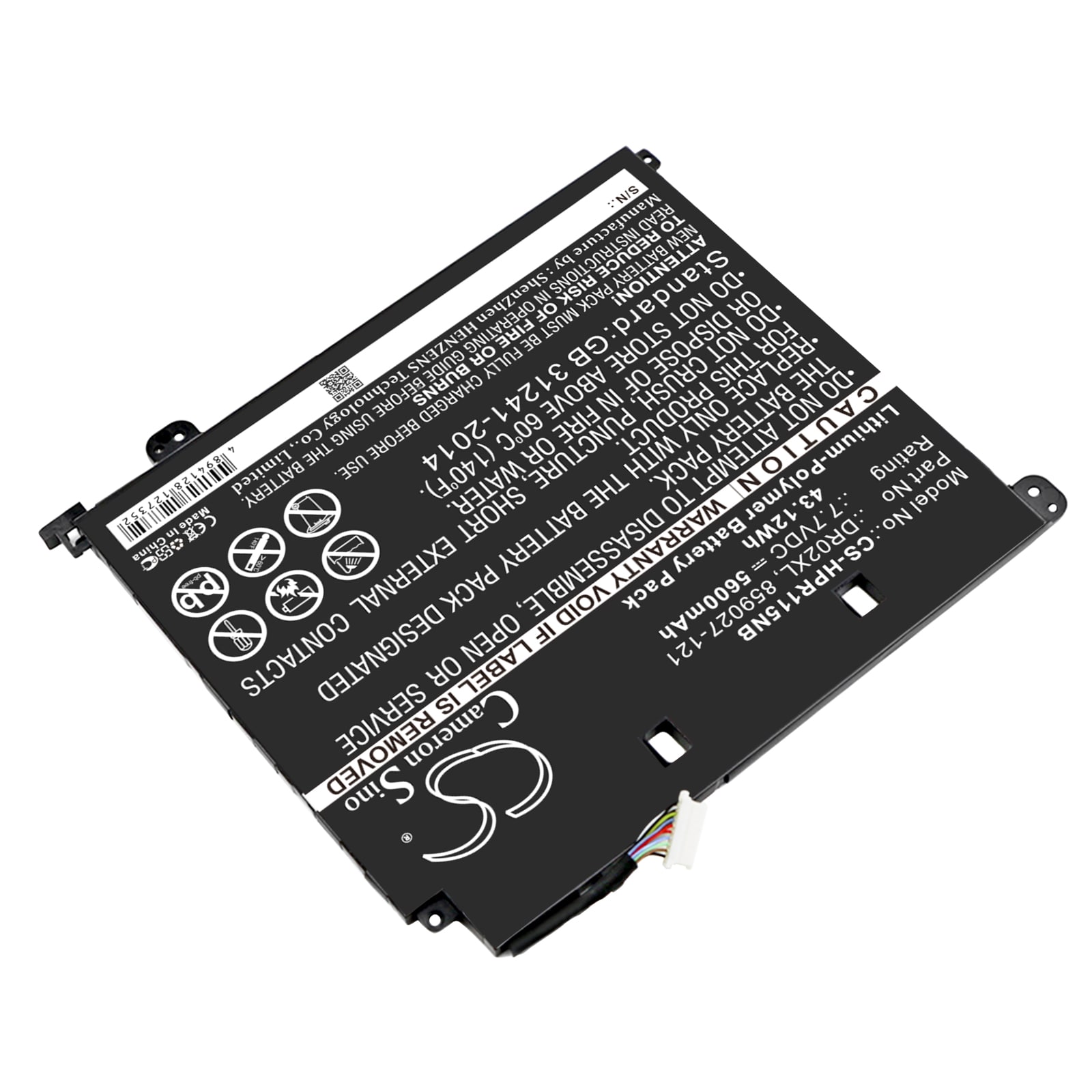 Batteri til bærbar PC for HP Chromebook 11 G5, Chromebook 11-V og andre