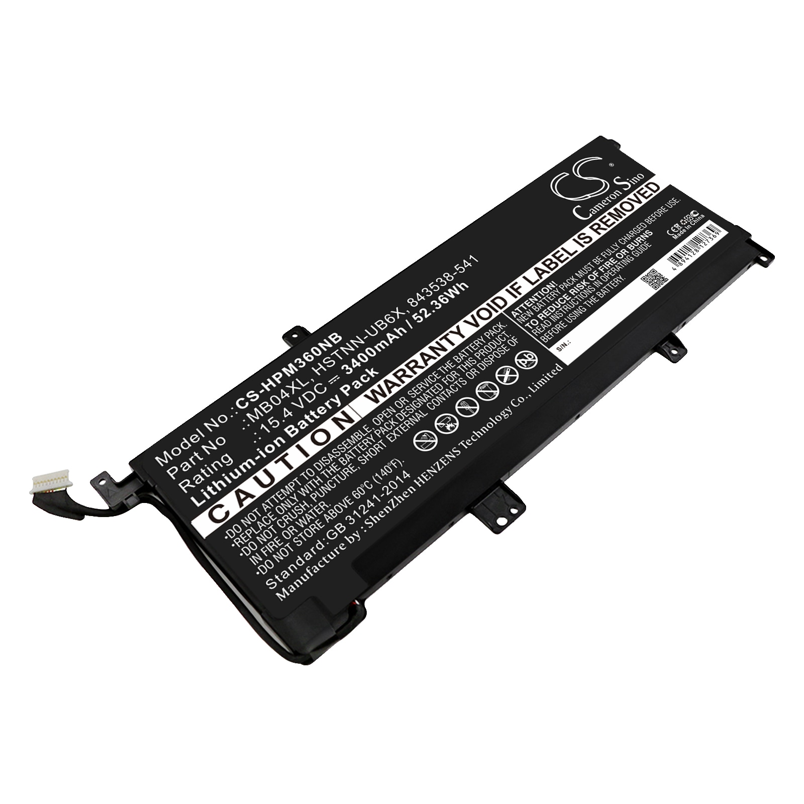 Batteri til bærbar PC for HP Envy X360 M6, M6-AQ105DX, M6-AQ003DX og andre