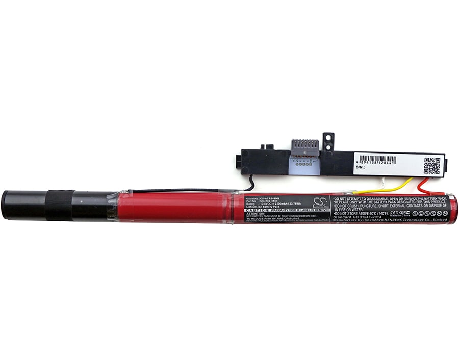 Batteri til bærbar PC for Acer Aspire One 14 Z1401, Z1401, Z1-401-C9JN og andre.