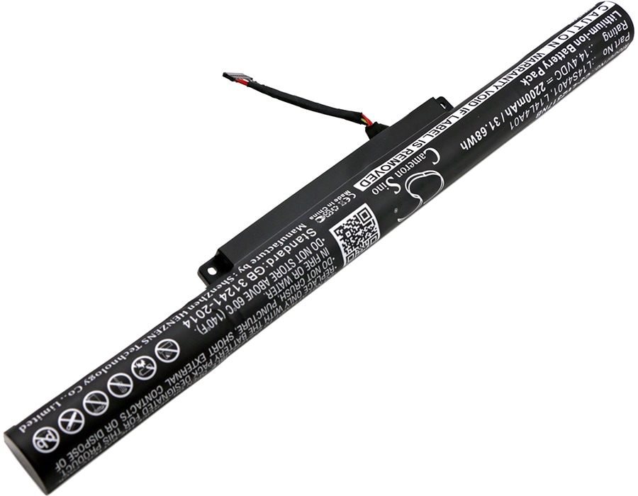 Batteri til bærbar PC for Lenovo XiaoXin V4000, Y50C, Z51 og andre.