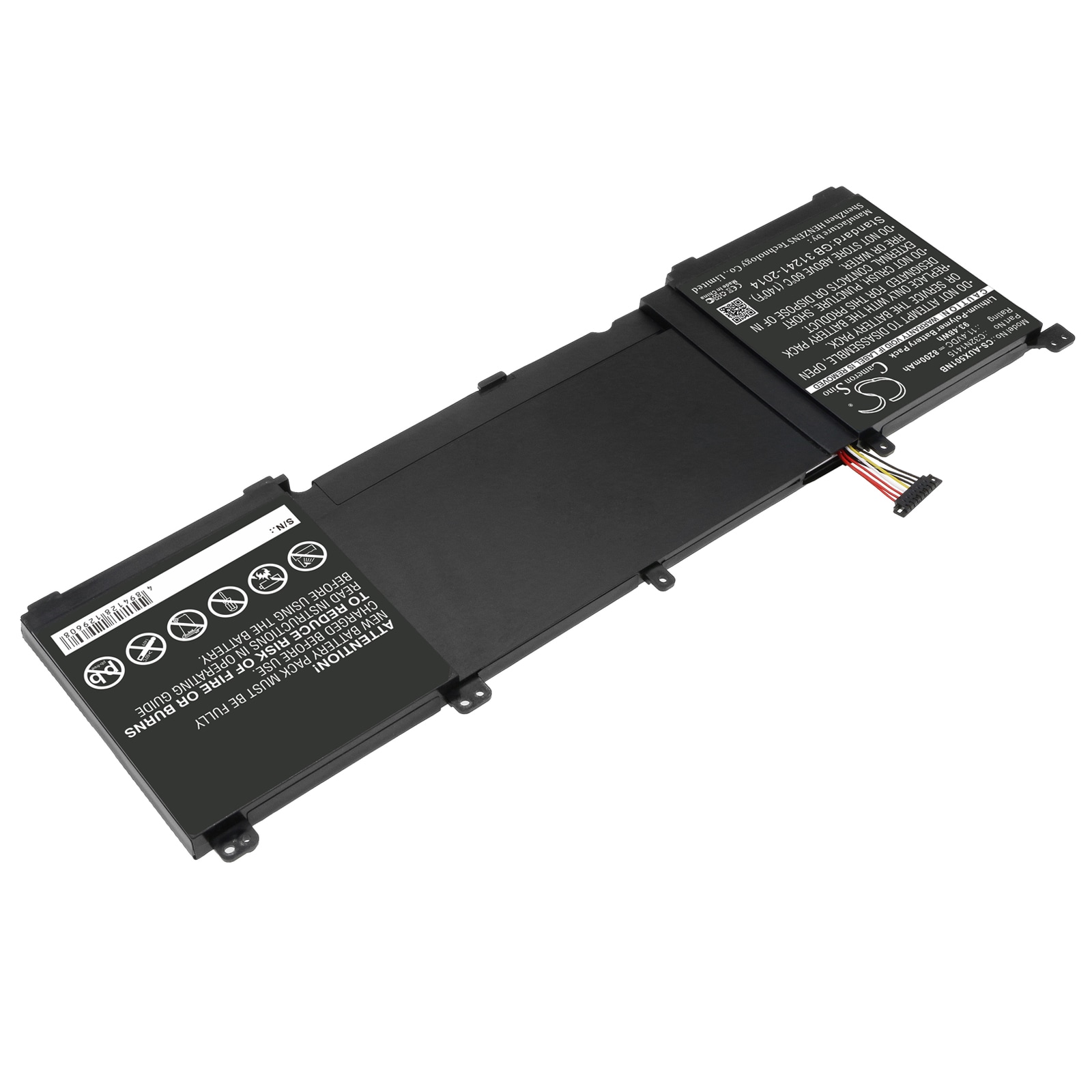 Batteri til bærbar PC for Asus ZenBook Pro UX501J, ZenBook Pro UX501L og andre.