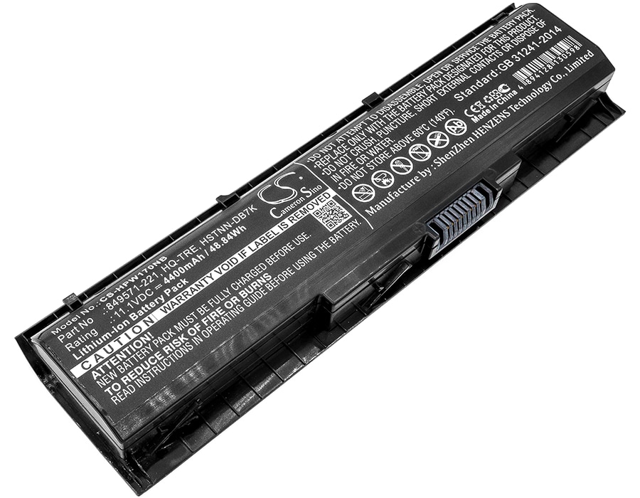 Batteri til bærbar PC for HP Omen 17-w000, Omen 17-w002ng, Omen 17-w003ng og andre
