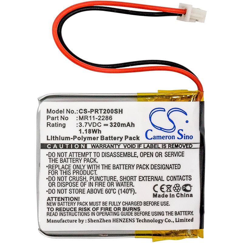 Batteri til smartklokke for Casio PRT-2GP