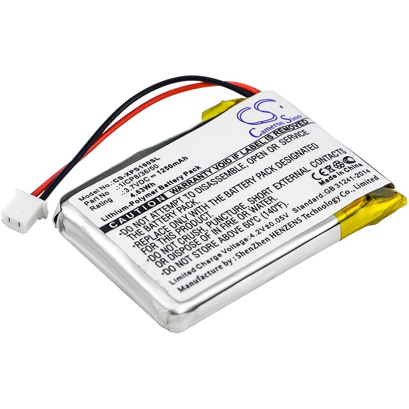 Batteri for navigator, GPS for Dual XGPS160, XGPS160 SkyPro GPS-mottaker
