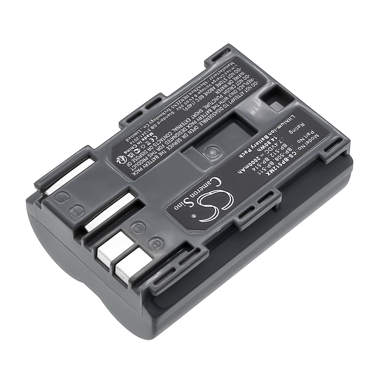 Batteri til kamera for Canon DM-MV100X, DM-MV100Xi, DM-MV30 osv.