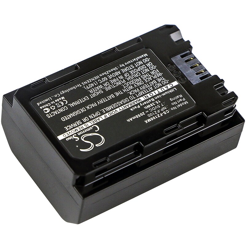 Sony NP-FZ100 Batteri – 2050 mAh for A7 III, A9, FX3 m.fl.