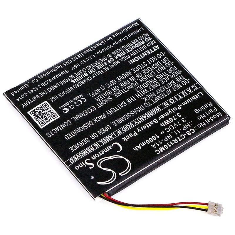 Batteri til kamera for Casio TR Mini, TR-M11