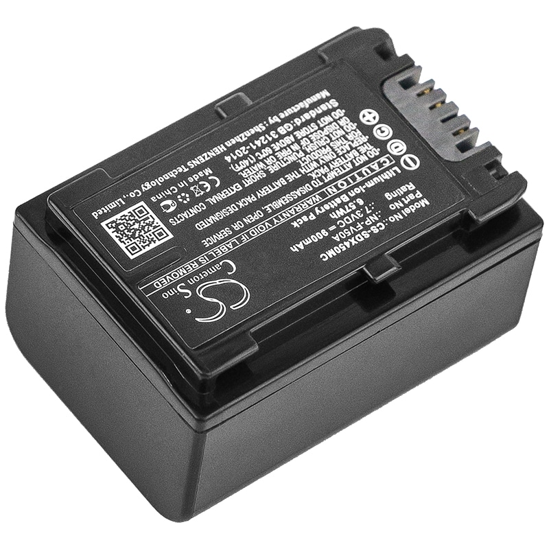 Batteri til kamera for Sony FDR-AX40, FDR-AX45, FDR-AX60 osv.