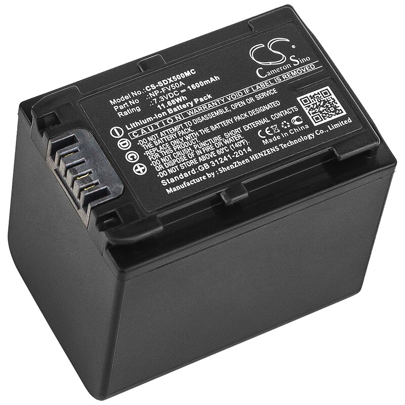 Batteri til kamera for Sony FDR-AX40, FDR-AX45, FDR-AX60 osv.
