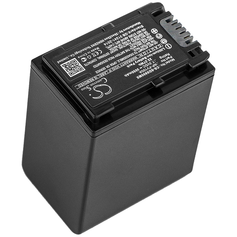 Batteri til kamera for Sony FDR-AX40, FDR-AX45, FDR-AX60 osv.