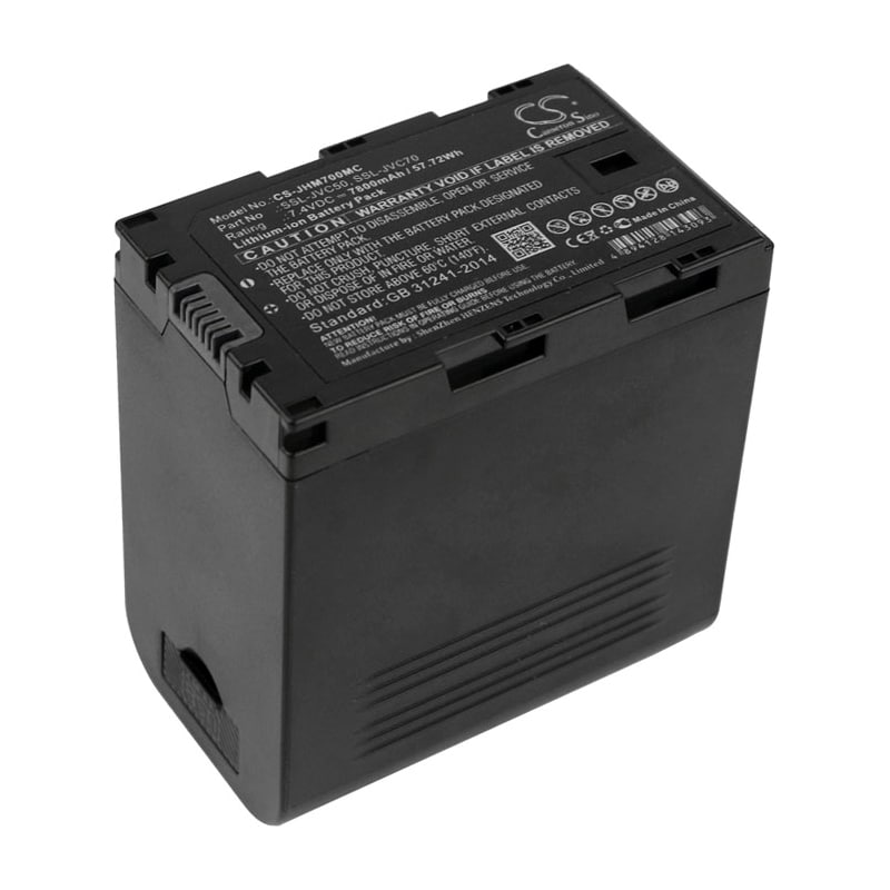 Batteri for kamera for JVC GY-HMQ10, GY-HM600E, GY-HM600EC etc.