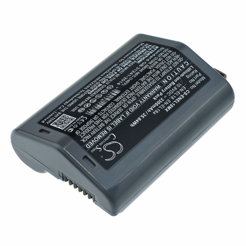 Batteri til kamera for Nikon D4 DSLR, D4S, D5 osv.