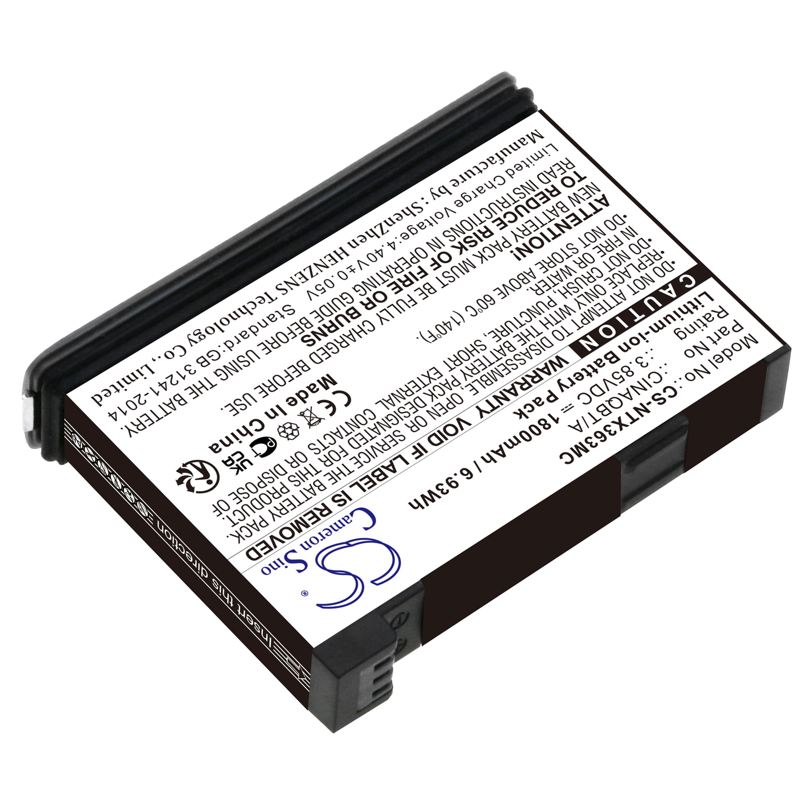 Insta360 One X3 Li-ion Batteri – Kraftig 1800 mAh Reservebatteri for Lengre Opptak