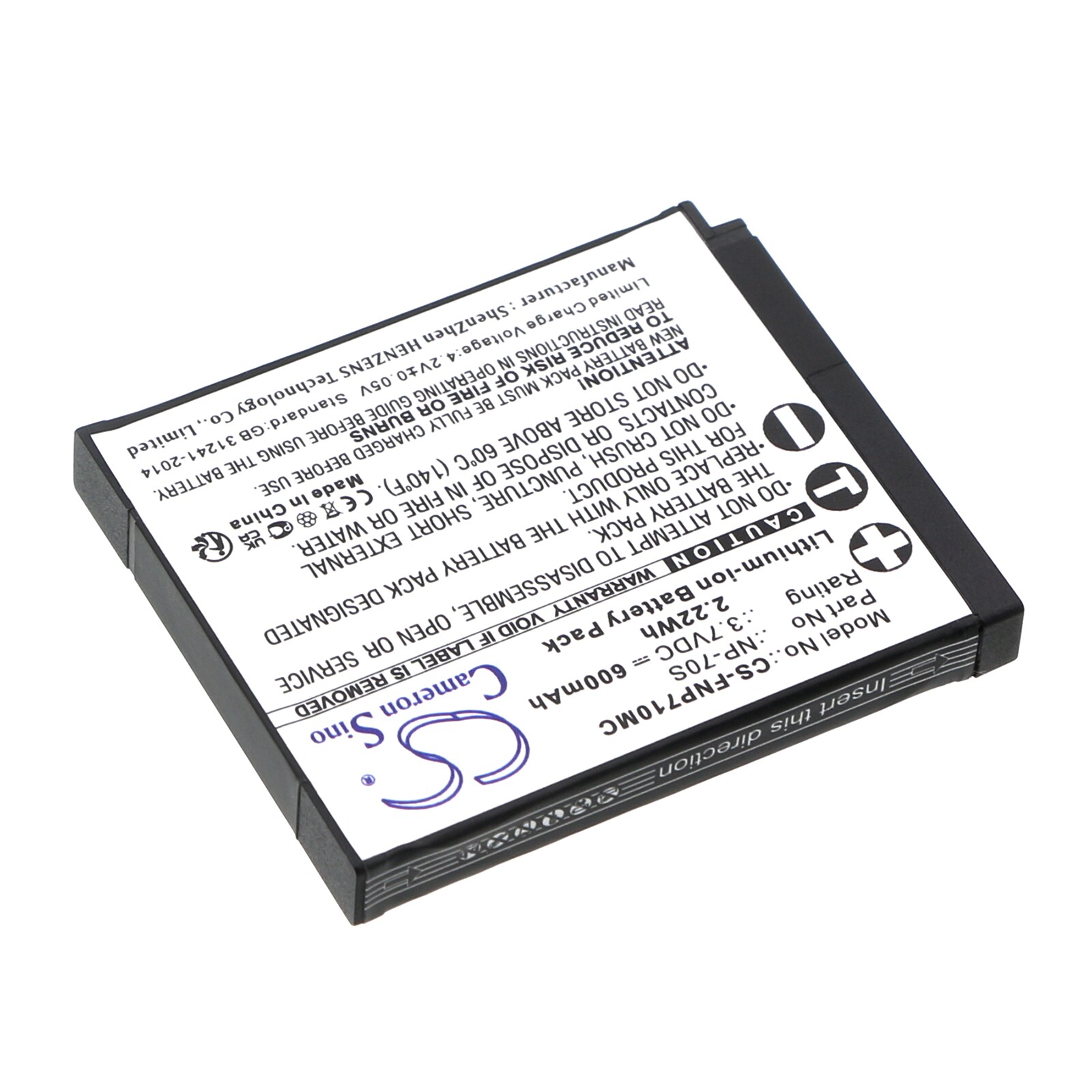 Batteri til kamera for Fujifilm Instax Mini 99