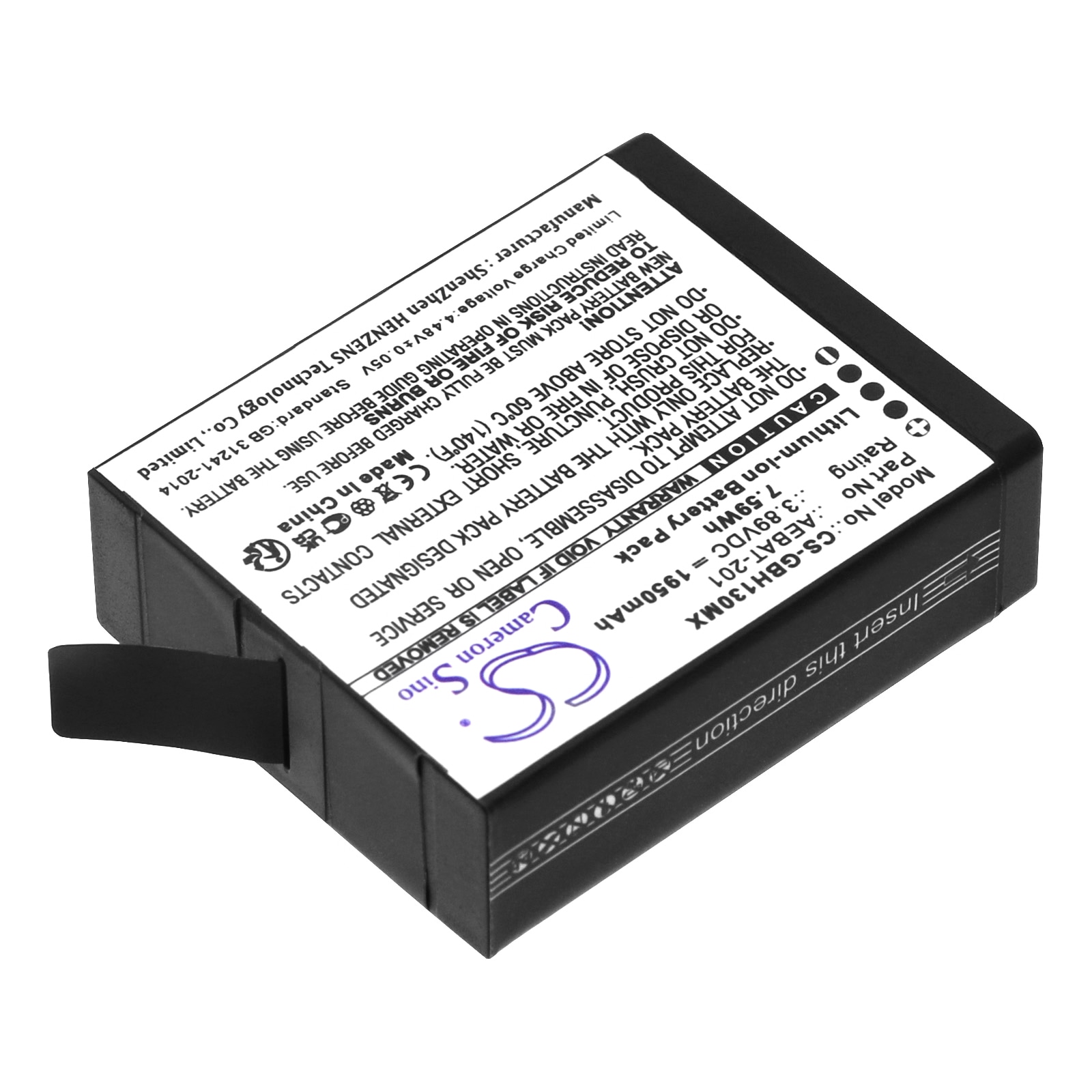 Batteri for kamera for GoPro Hero 13