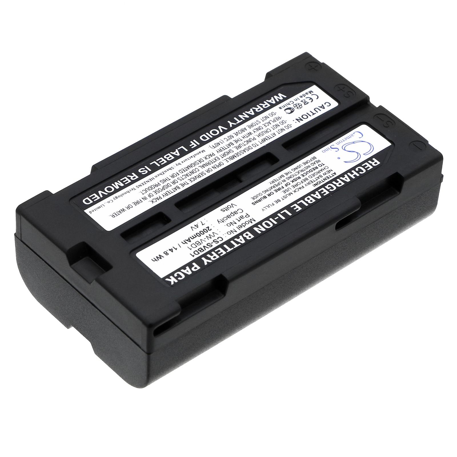 Batteri til kamera for RCA CC8251, Pro 598, Pro 698H osv.