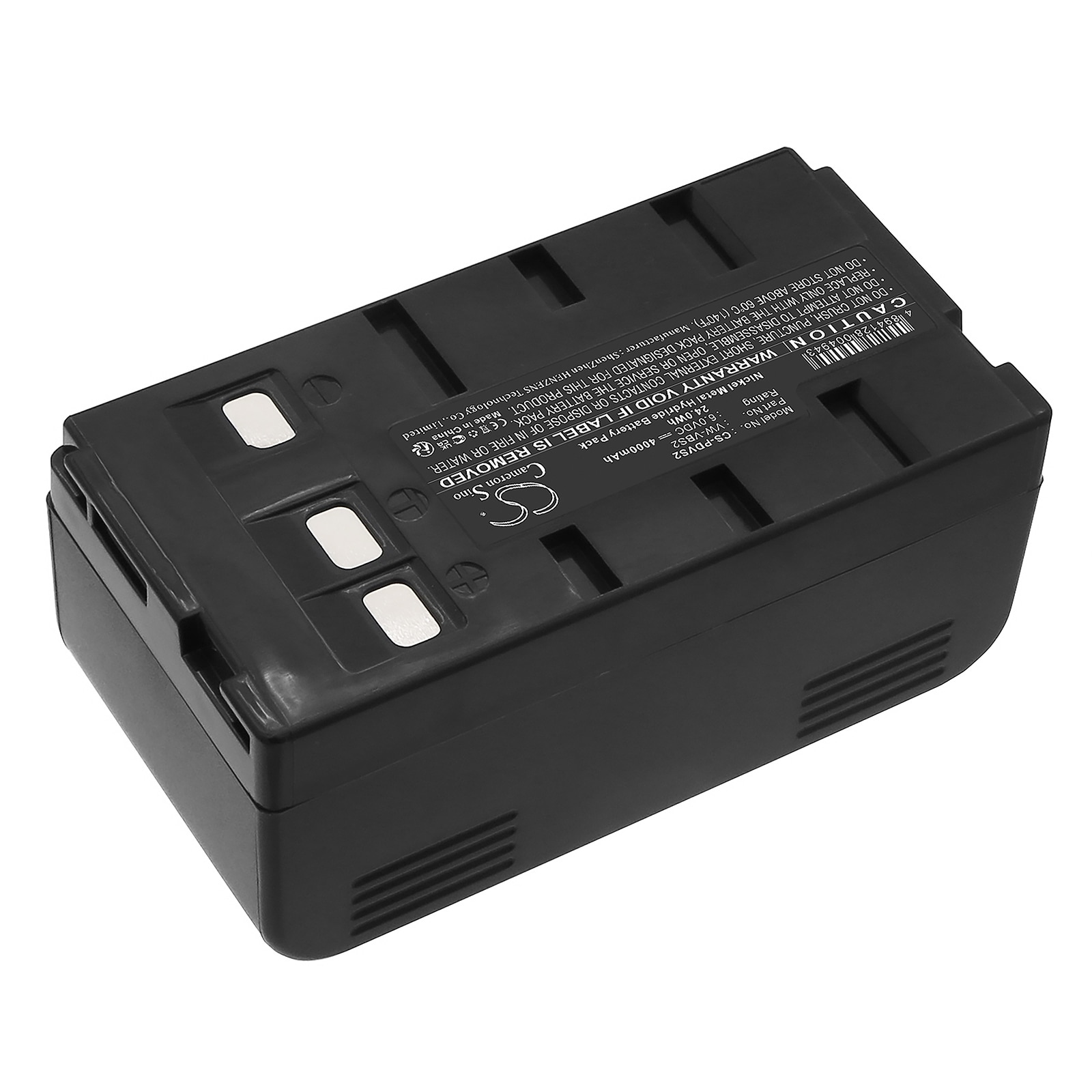Batteri til kamera for Panasonic NV-3CCD1, NV-61, NV-63 osv.