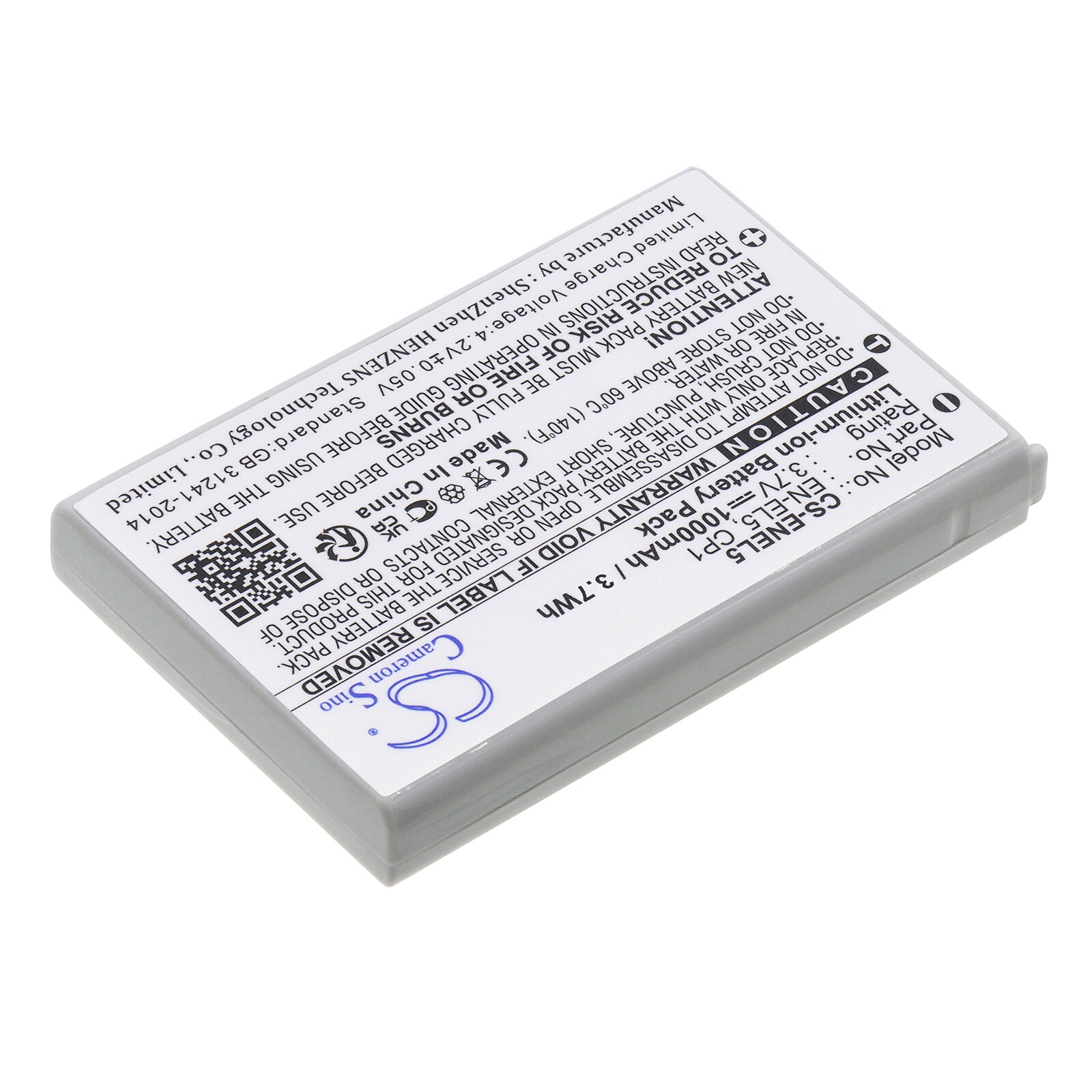 Batteri til kamera for NIKON Coolpix P100, Coolpix P510, Coolpix P520 osv.