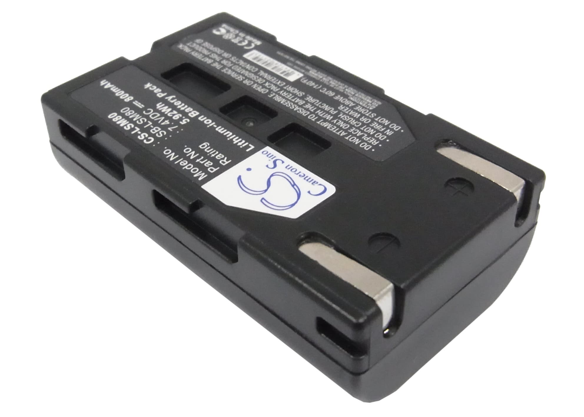 Batteri for kamera for Samsung VP-D351i, VP-DC161Wi, VP-D965W etc.