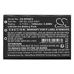 Batteri til Agfa Kamera – 1050 mAh Li-ion Erstatningsbatteri