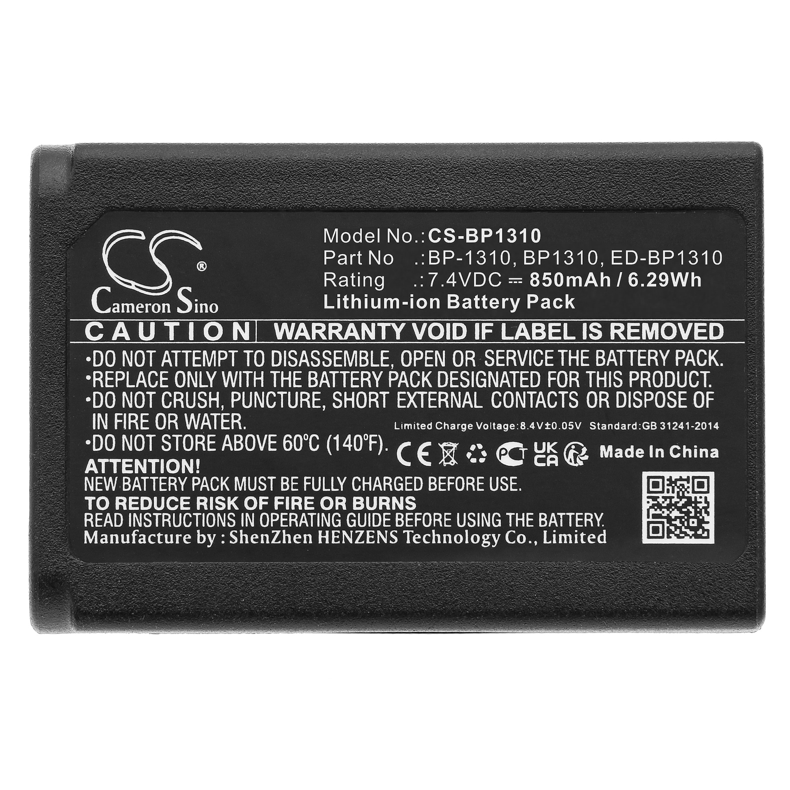 Batteri til kamera for Samsung NX10, NX5, NX11 osv.