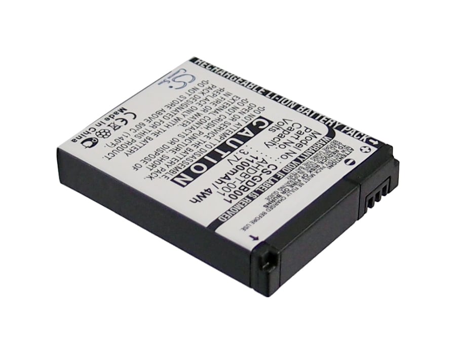 Batteri for kamera for GoPro Hero, HD Hero, HD Helmet Hero etc.