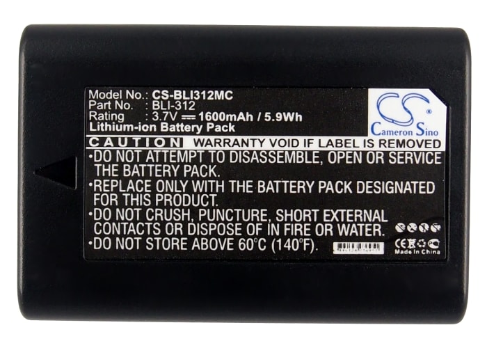 Batteri til kamera for Leica BM8, M8, M8.2 osv.