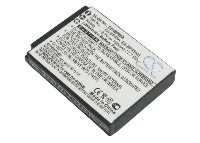 Batteri til kamera for Samsung WB210, SH100, PL210 osv.