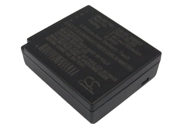 Batteri til kamera for Panasonic Lumix DMC-GF3, Lumix DMC-GF3K, Lumix DMC-GF3R og andre.