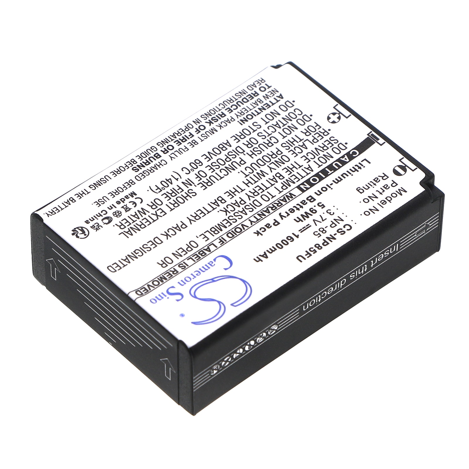 Batteri til kamera for Fujifilm Finepix F305, Finepix SL300, Finepix SL280 osv.