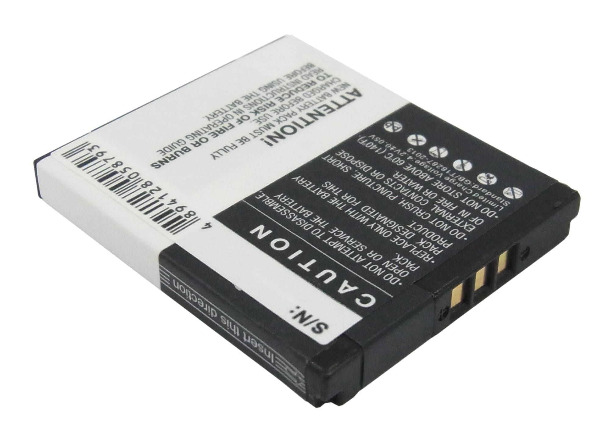 Batteri til kamera for Canon IXUS 125HS, IXUS 240HS, PowerShot A2300 og andre.