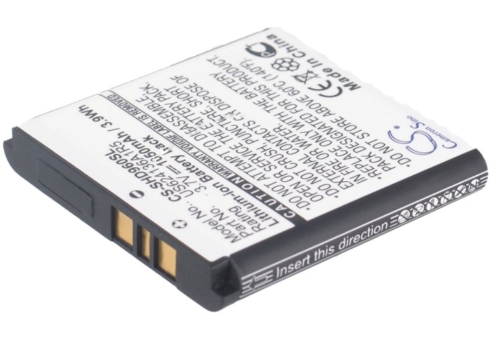 Batteri til kamera for ekstra HDMax, HD96