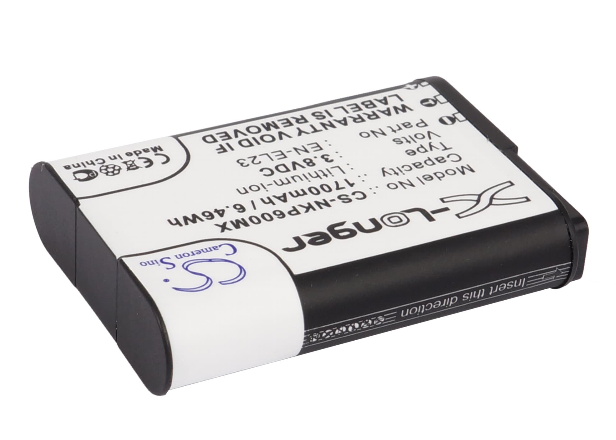 Batteri til Nikon Coolpix P900/P610 – EN-EL23 1700 mAh Li-ion