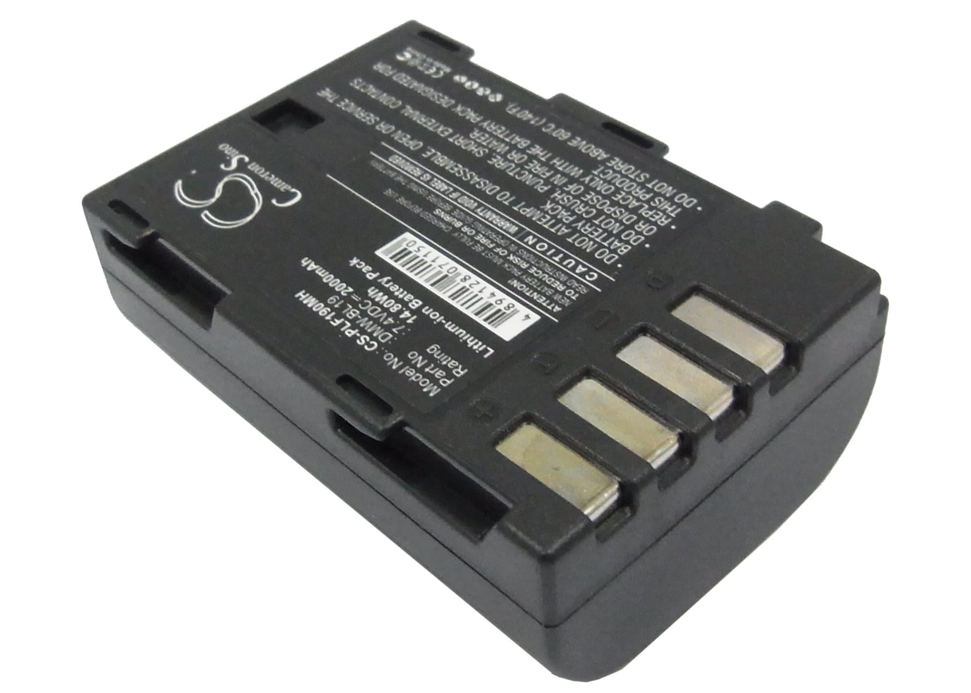 Batteri til kamera for Panasonic Lumix DMC-GH3, Lumix DMC-GH3A, Lumix DMC-GH3AGK og andre.