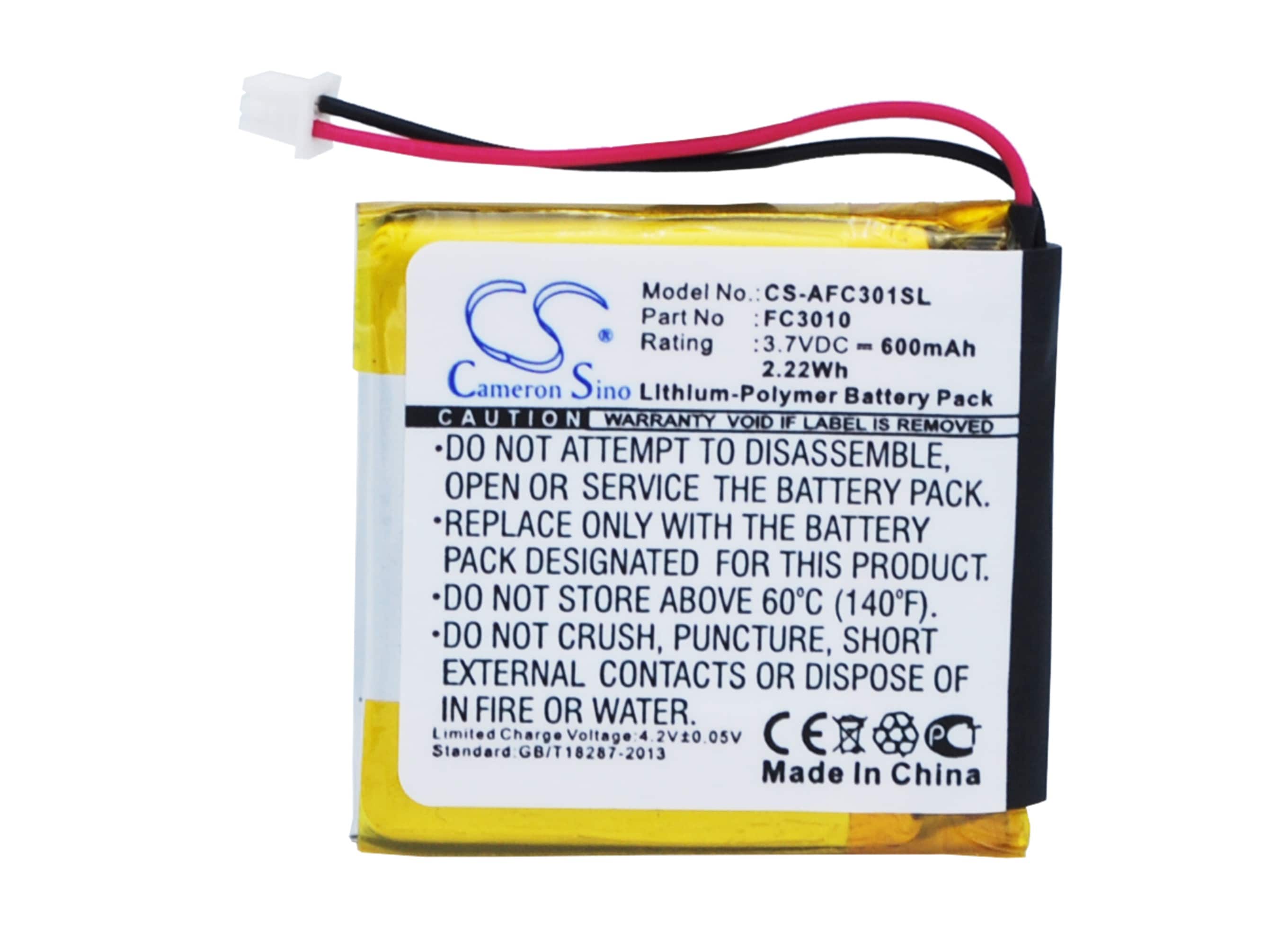 Batteri til kamera for ACME Flycam3, FC3010