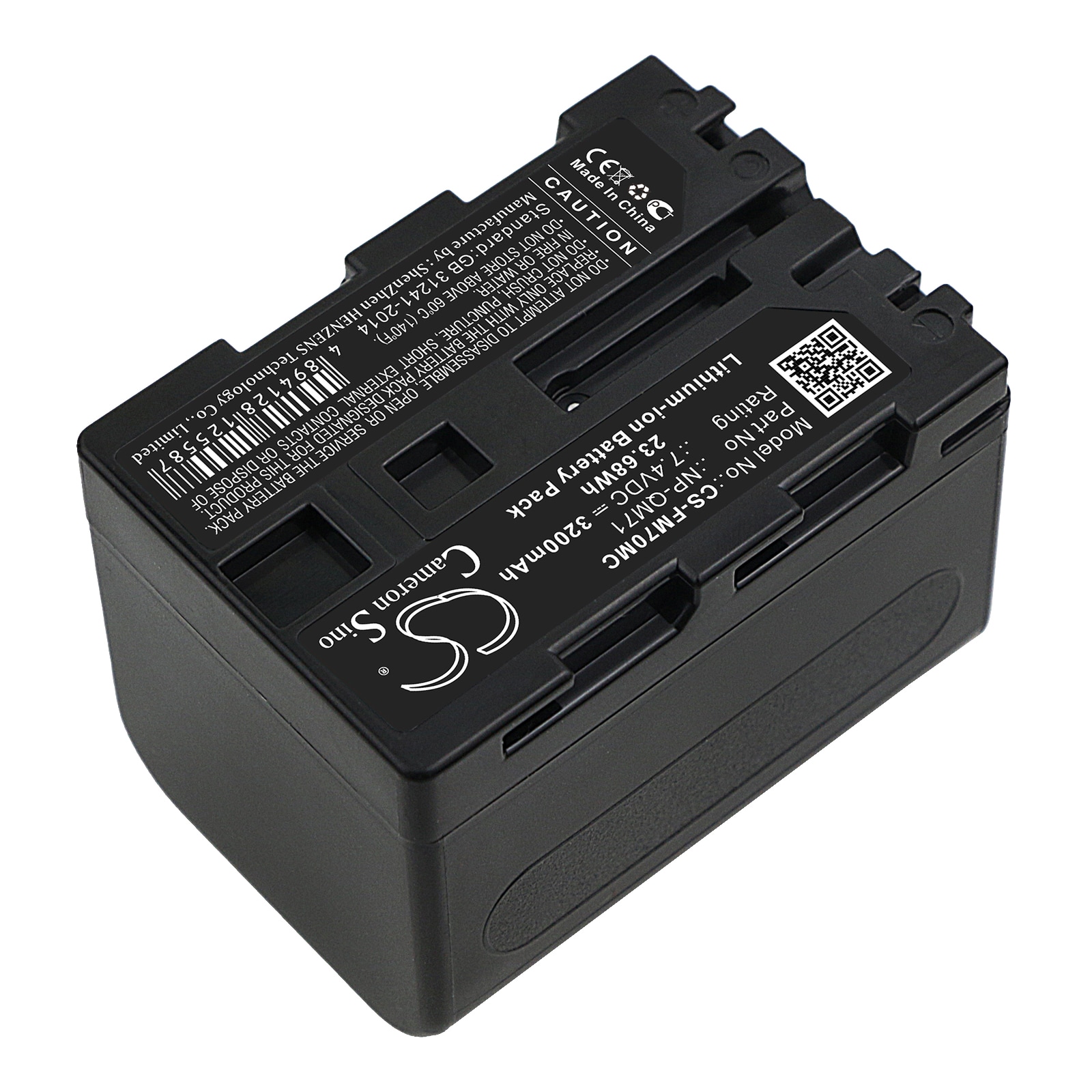 Batteri til kamera for Sony CCD-TRV108, CCD-TRV118, CCD-TRV128 osv.