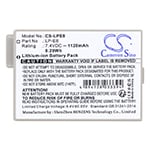 Canon Kamera Batteri – 1120 mAh Li-ion for Langvarig Bruk