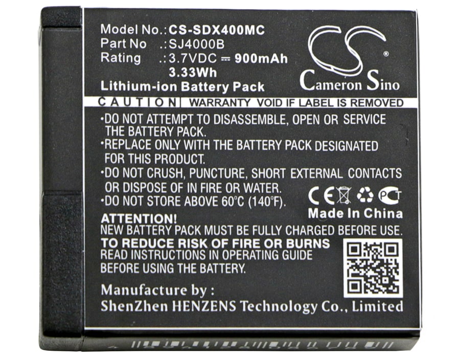 Batteri til kamera for FOREVER SC-100, SC-200, SC-210 osv.