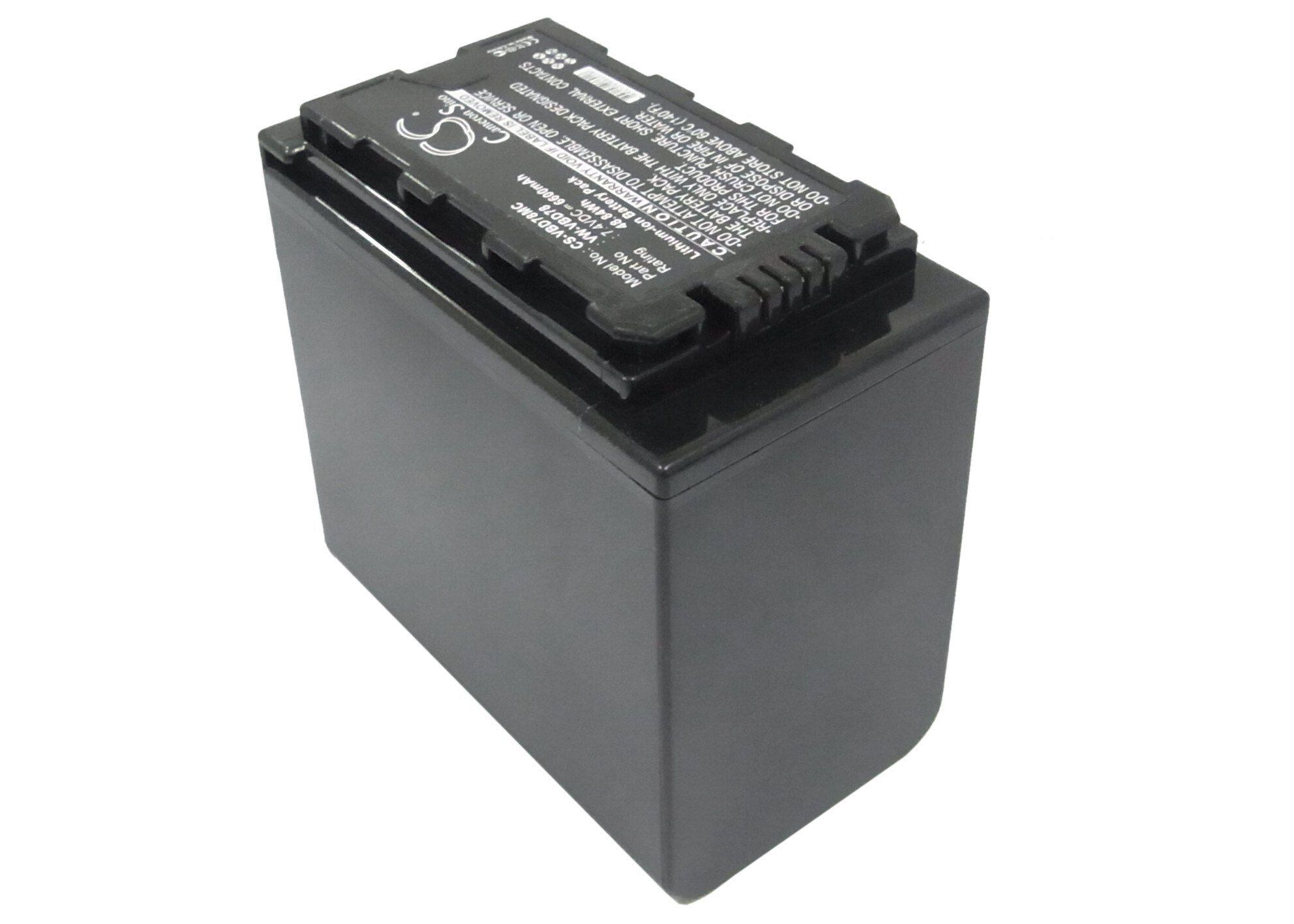 Batteri til kamera for Panasonic HDC-MDH2GK, HC-MDH2, AJ-PX298MC og andre.